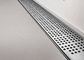 Stainless Galvanized Steel Grating Channels With Siphon Floor Drain / Plate Cover