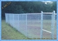 Hot Dipped Galvanized Chain Link Fencing 50 X 50 Mm Hole With 1.8m X 3m Size